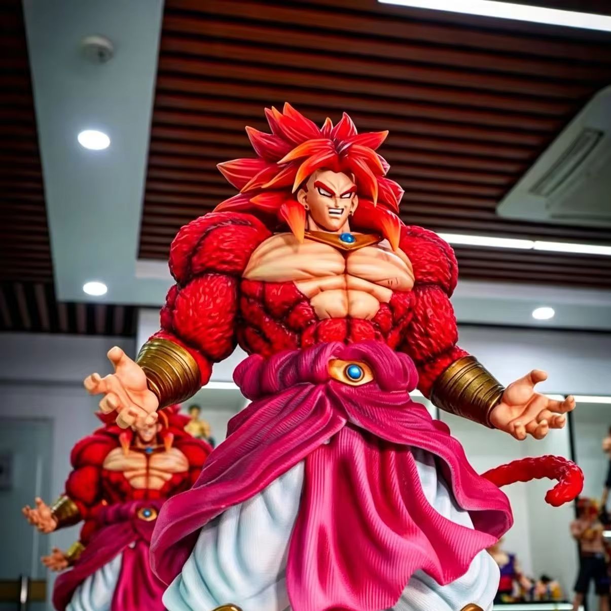 Anime Merchandise Wholesale - ดราก้อนบอล Z โบรลี่ ซุปเปอร์ไซย่า 4 ฟิกเกอร์อนิเมะ