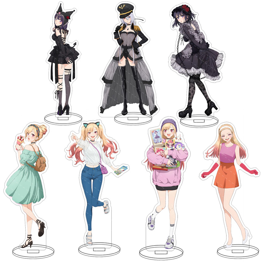 Anime Merchandise Gift - อะคริลิกอะนิเมะขนาด 16 ซม. ของสะสม My Dress-Up