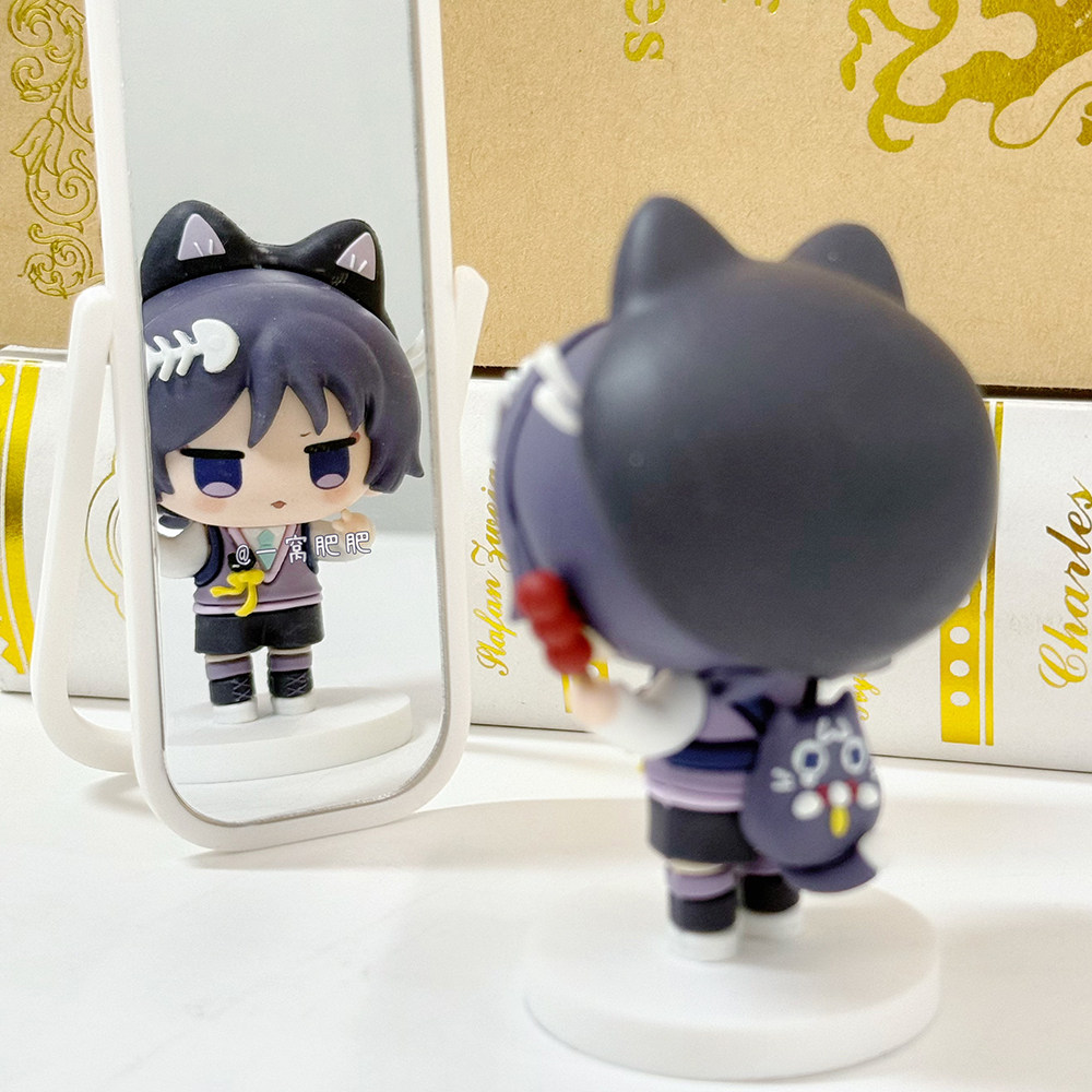 Anime Merchandise Figure - อะนิเมะเก็นชิน อิมแพ็ค วันเดอร์เรอร์ สคารามูช แคท พีวีซี