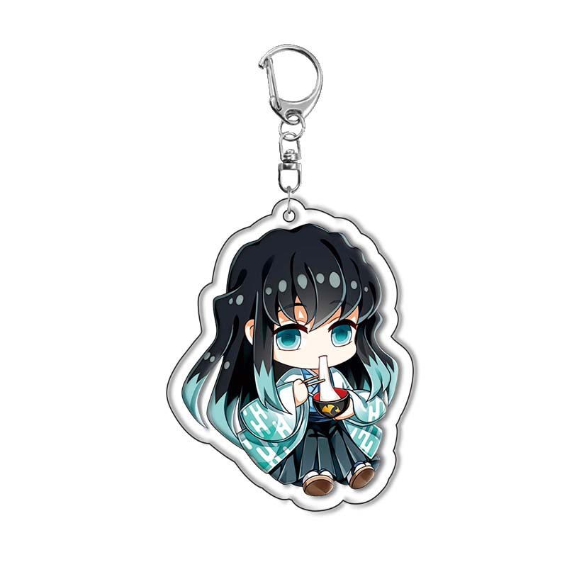 Anime Merchandise Keychains - พวงกุญแจอะคริลิก นักฆ่าอสูร คามาโดะ ทันจิโร่ และ คามาโดะ