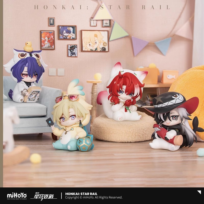 Official Merchandise Anime - ฟิกเกอร์ตั้งโต๊ะของแท้จากเกม Honkai Star Rail ตัวละคร Aventurine