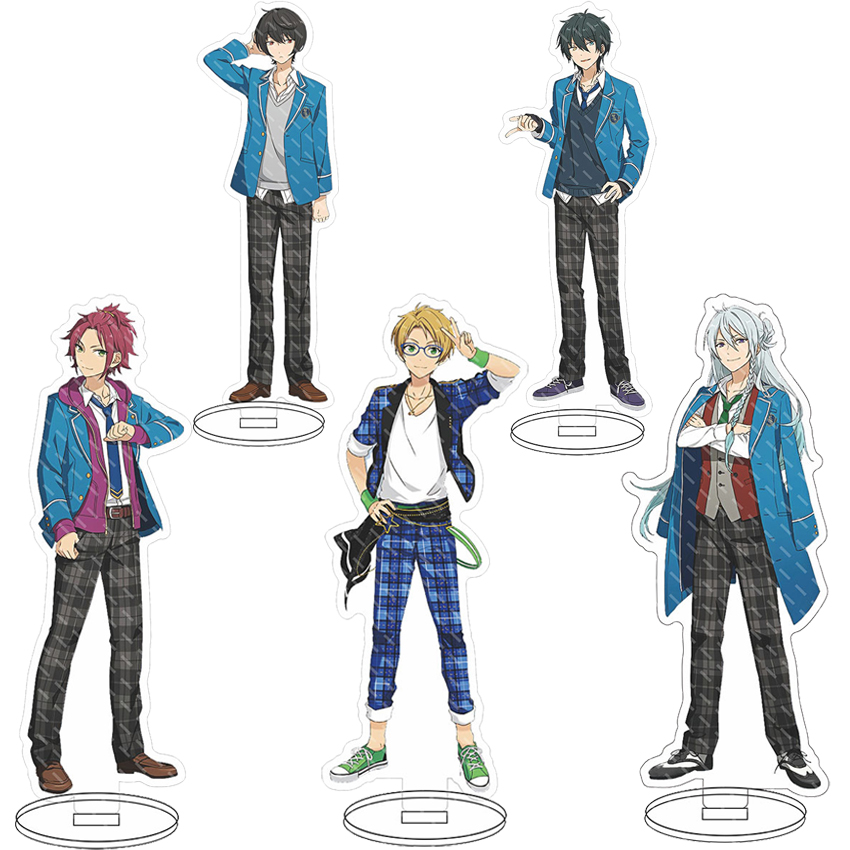 Anime Merchandise Gift - แท่นอะคริลิกอนิเมะขนาด 16 ซม. Ensemble Stars! อาเคโฮชิ