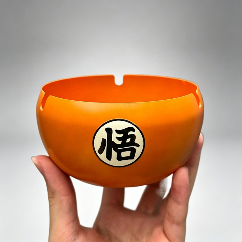 Anime Merchandise Wholesale - ที่เขี่ยบุหรี่สแตนเลสลายการ์ตูนดราก้อนบอล ซุนโกคู น่ารัก สไตล์ 2D ของตกแต่งห้องนั่งเล่น