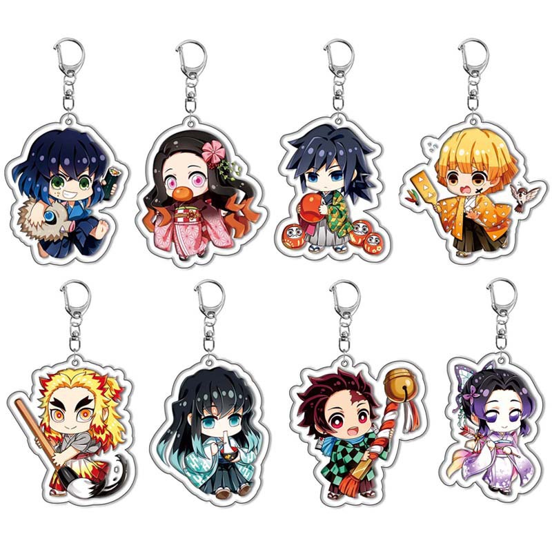 พวงกุญแจอะคริลิก นักฆ่าอสูร คา - Anime Merchandise Keychains บทวิจารณ์และราคา