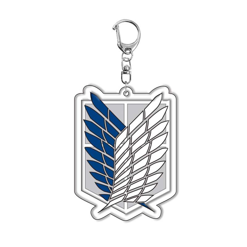 พวงกุญแจอะคริลิก Attack on Tit - Anime Merchandise Keychains บทวิจารณ์และราคา