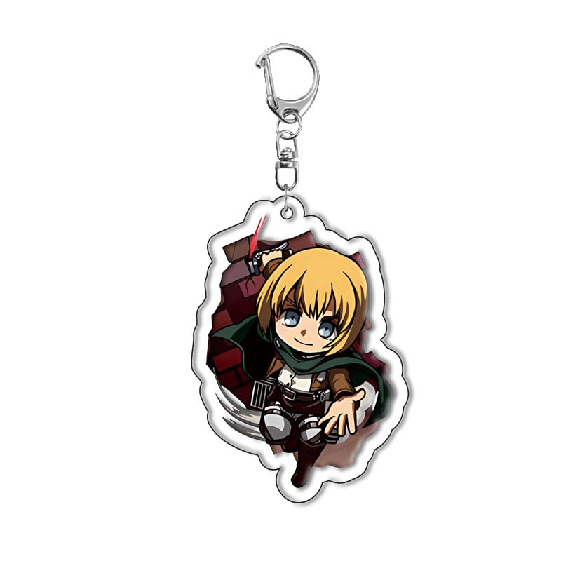 พวงกุญแจอะคริลิก Attack on Tit - Anime Merchandise Keychains บทวิจารณ์และราคา