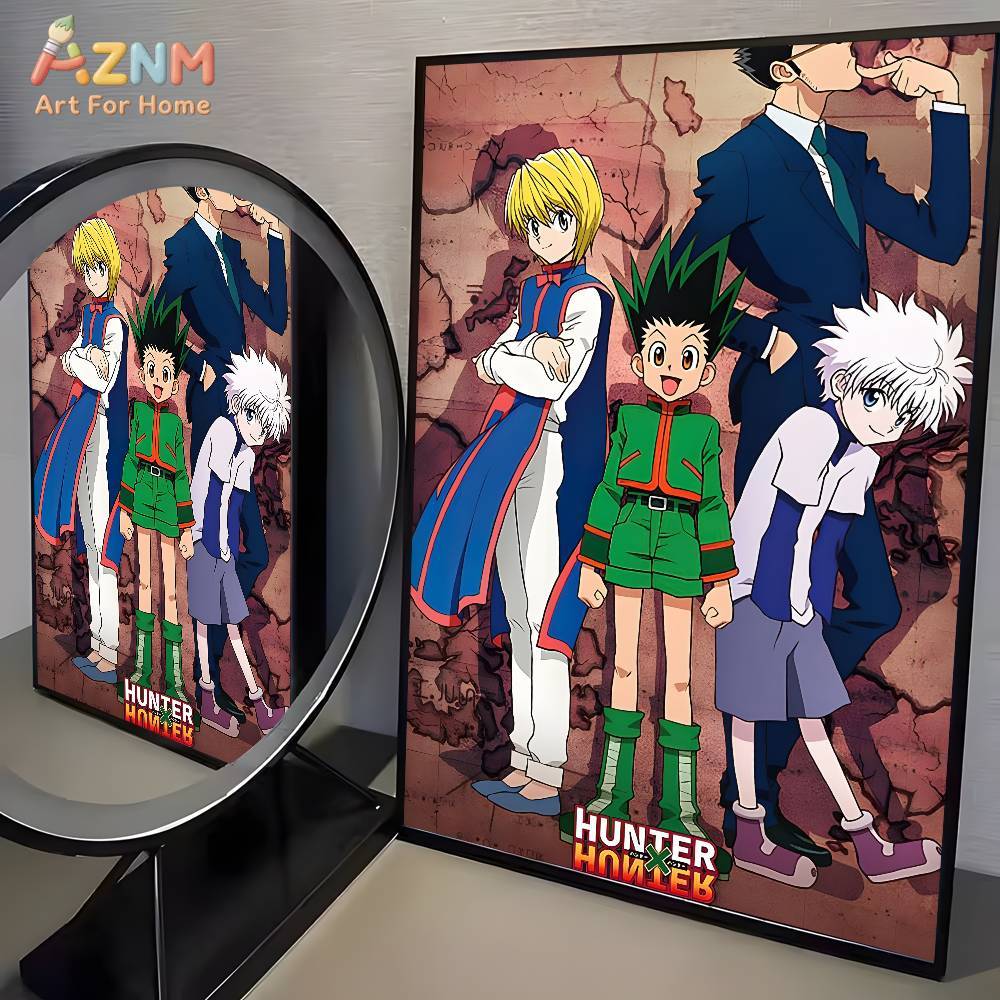 โปสเตอร์อนิเมะญี่ปุ่น Hunter X - Anime Merchandise Posters บทวิจารณ์และราคา
