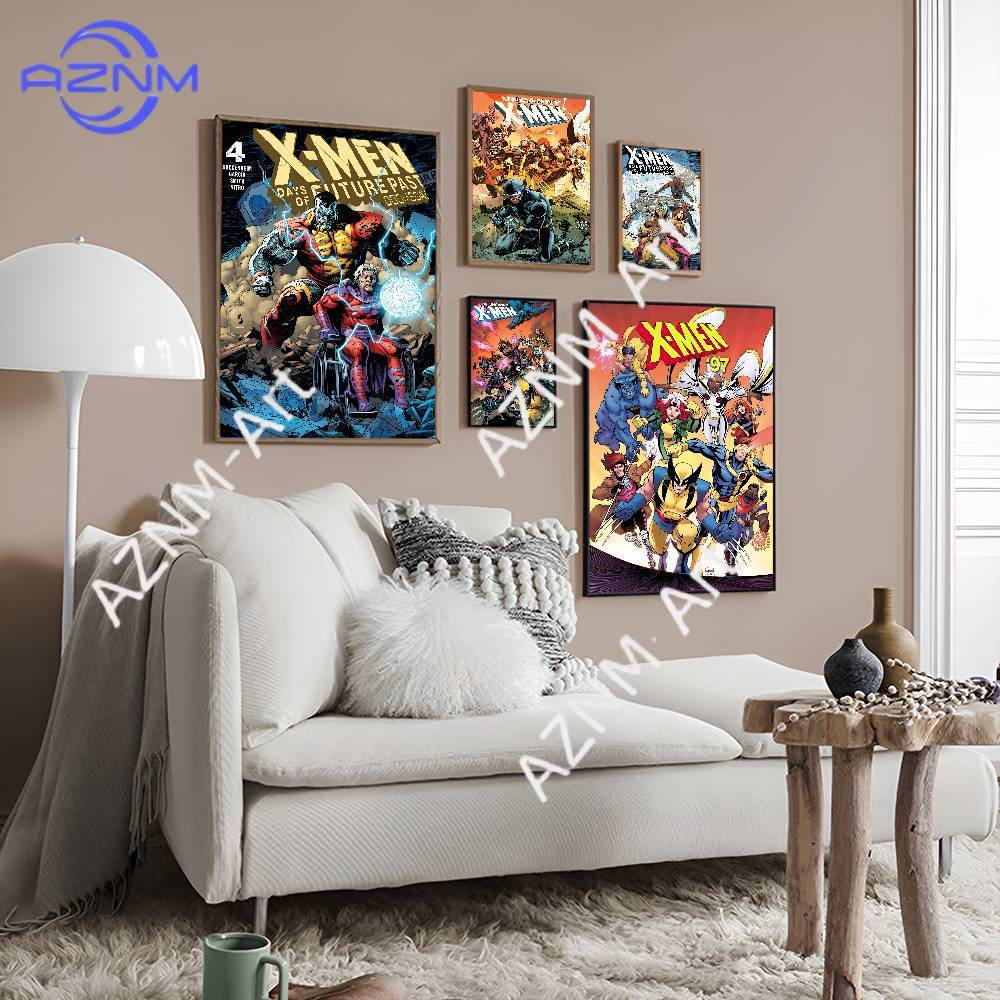 1 ชิ้น M-Marvel X-X-Men อะนิเม - Anime Merchandise Posters บทวิจารณ์และราคา