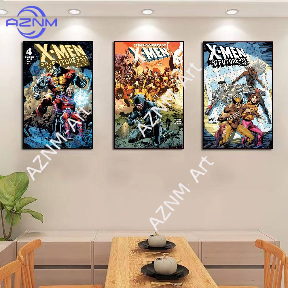 1 ชิ้น M-Marvel X-X-Men อะนิเม - Anime Merchandise Posters บทวิจารณ์และราคา