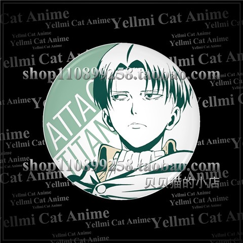 Attack on Titan ลีวายส์ แอคเคอ - Anime Merchandise Keychains บทวิจารณ์และราคา