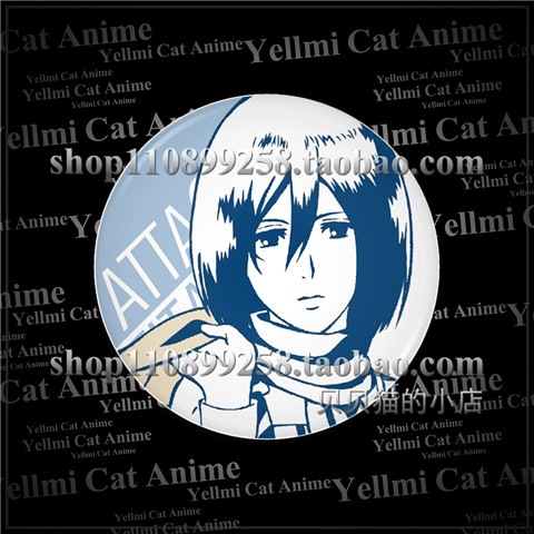 Attack on Titan ลีวายส์ แอคเคอ - Anime Merchandise Keychains บทวิจารณ์และราคา