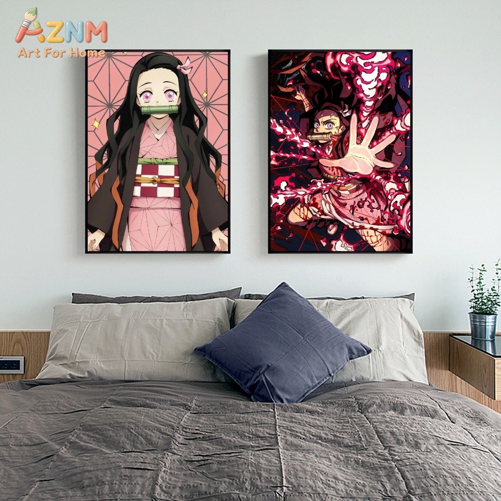 AZNM นักฆ่าปีศาจ คามาโดะ เนซึโ - Anime Merchandise Posters บทวิจารณ์และราคา