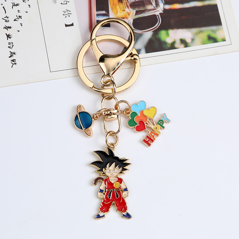 พวงกุญแจโลหะลายการ์ตูนดราก้อนบ - Anime Merchandise Keychains บทวิจารณ์และราคา