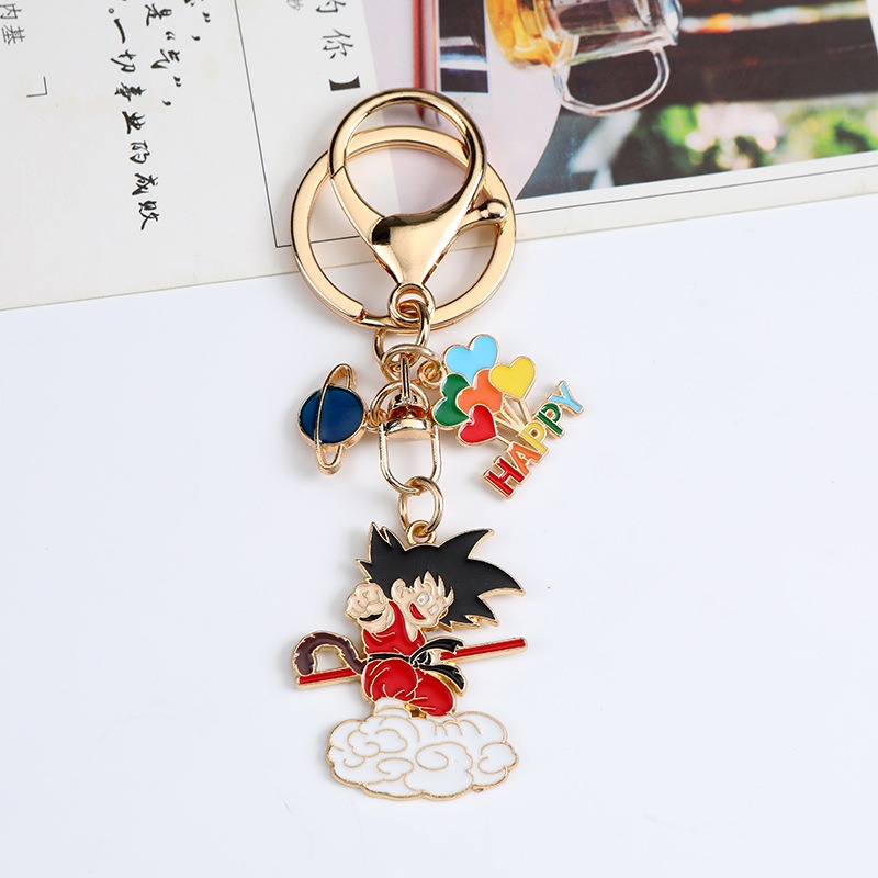 พวงกุญแจโลหะลายการ์ตูนดราก้อนบ - Anime Merchandise Keychains บทวิจารณ์และราคา