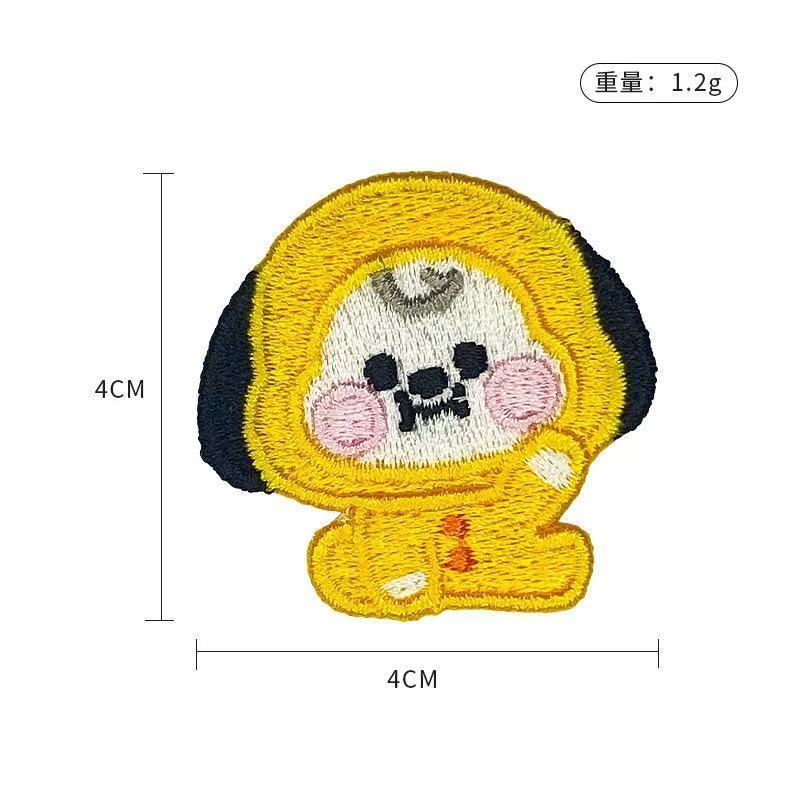 สติกเกอร์ปักลายการ์ตูน BT21 น่ - Anime Merchandise Wholesale บทวิจารณ์และราคา