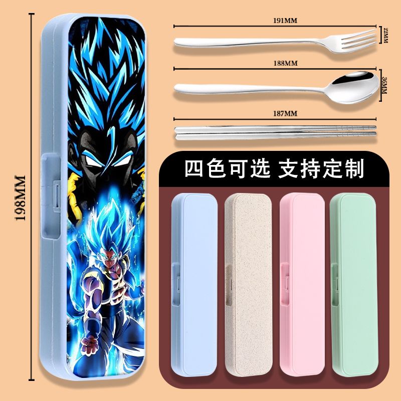 ชุดช้อนตะเกียบพกพา 2 มิติ ลายก - Anime Merchandise Wholesale บทวิจารณ์และราคา
