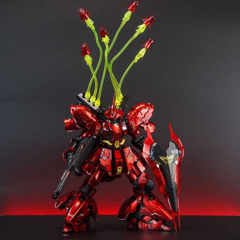 STAR RG 1/144 Sazabi Electropl - Bandai Gundam Rg บทวิจารณ์และราคา
