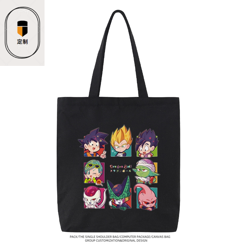 กระเป๋าผ้าแคนวาสลายการ์ตูนดราก - Anime Merchandise Wholesale บทวิจารณ์และราคา