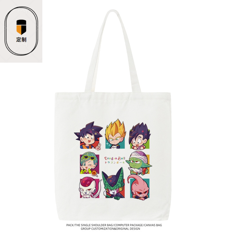 กระเป๋าผ้าแคนวาสลายการ์ตูนดราก - Anime Merchandise Wholesale บทวิจารณ์และราคา